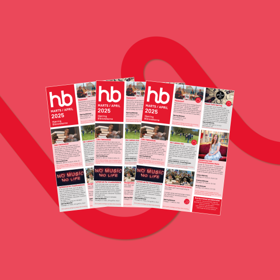 Nyt program marts og april 2025