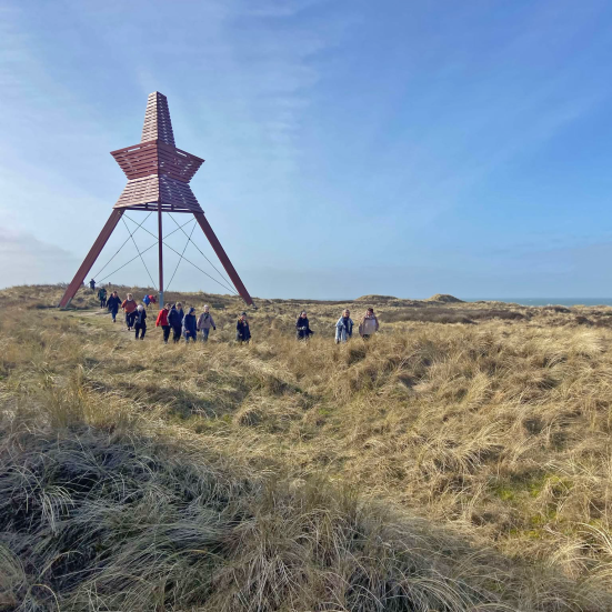 Billede fra Litteragåtur i Løkken