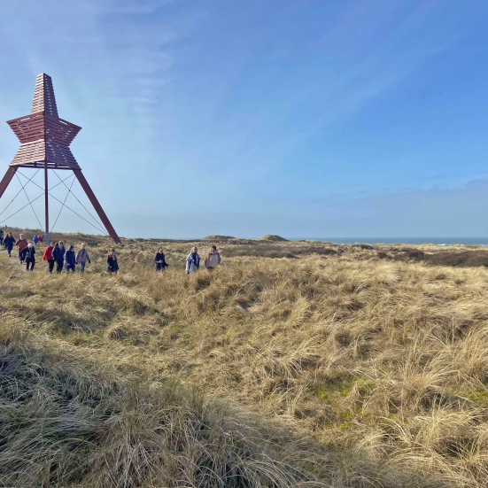 Billede fra Litteragåtur i Løkken