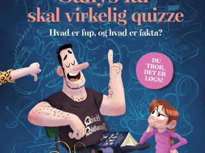 Sallys far skal virkelig quizze - Forlaget Carlsen