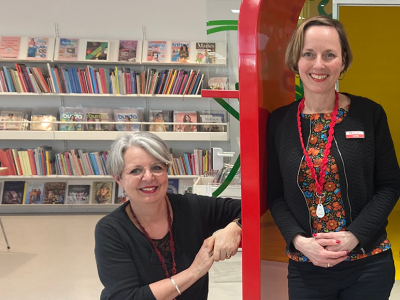 Bogcafé med Lone og Lene