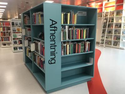 Afhentningshylde i Hjørring