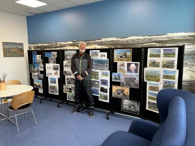 Jørgen Kallan på Hirtshals Bibliotek
