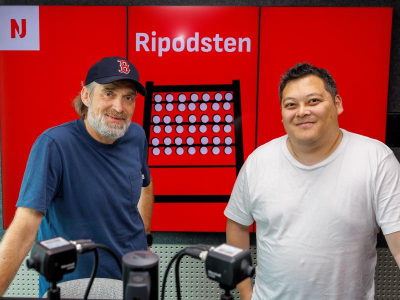 "Ripodsten": Jens Otto Barsøe og Simon Ydesen