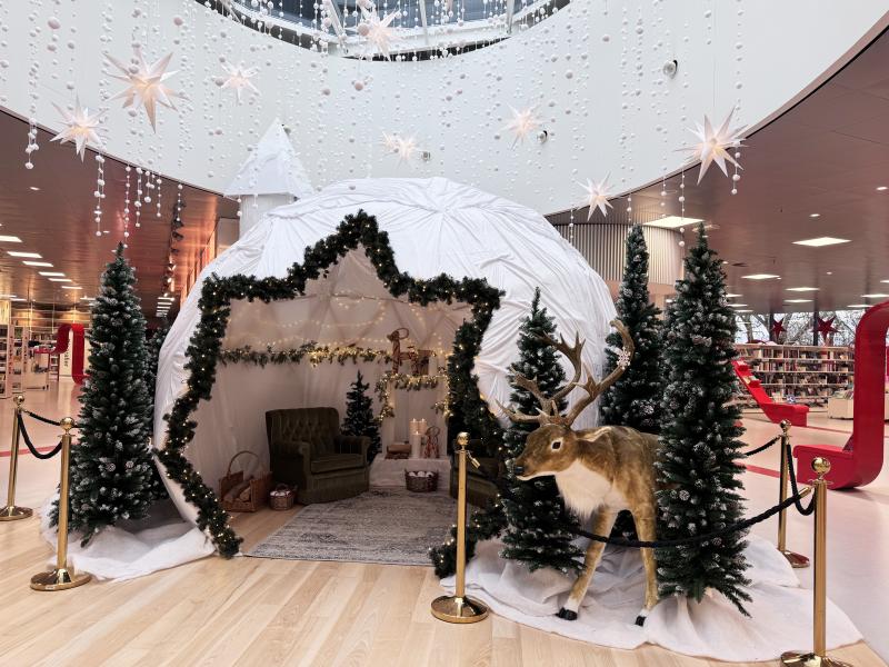 Juleudstilling på Hjørring Bibliotek 2025