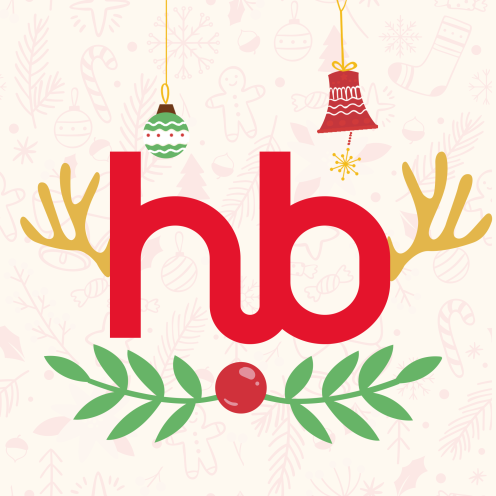 Hjørring Bibliotekerne julelogo 2024