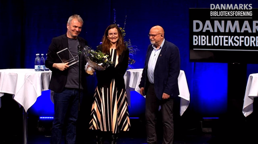 Jesper Stein vinder Læsernes Bogpris 2021 med "Rampen"