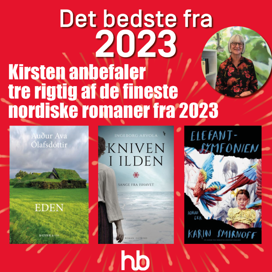 Kirsten anbefaler tre rigtig gode nordiske romaner fra 2023