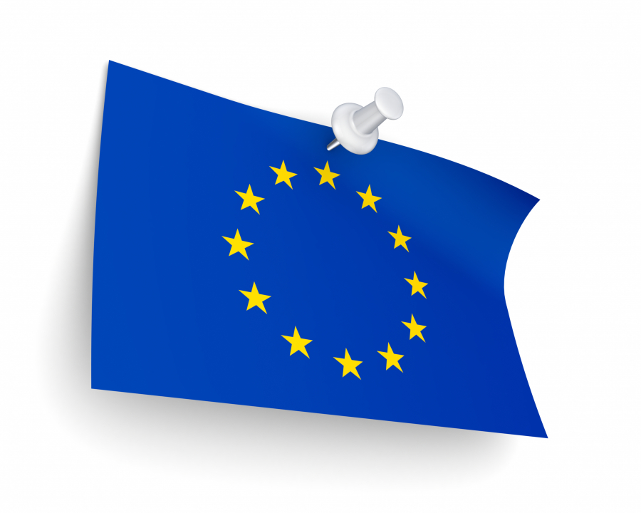 EU flag. Billede fra Colourbox