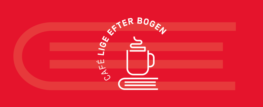 Café lige efter bogens logo