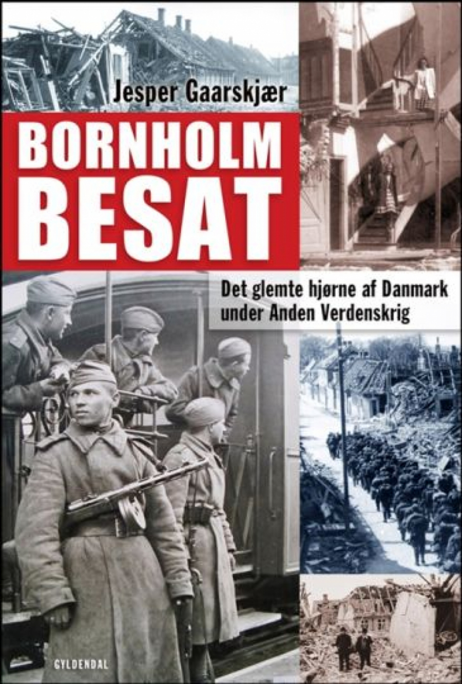 Forside til bogen Bornholm besat af Jesper Gaarskjær