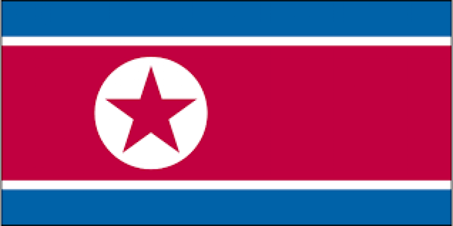 Det nordkoreanske flag