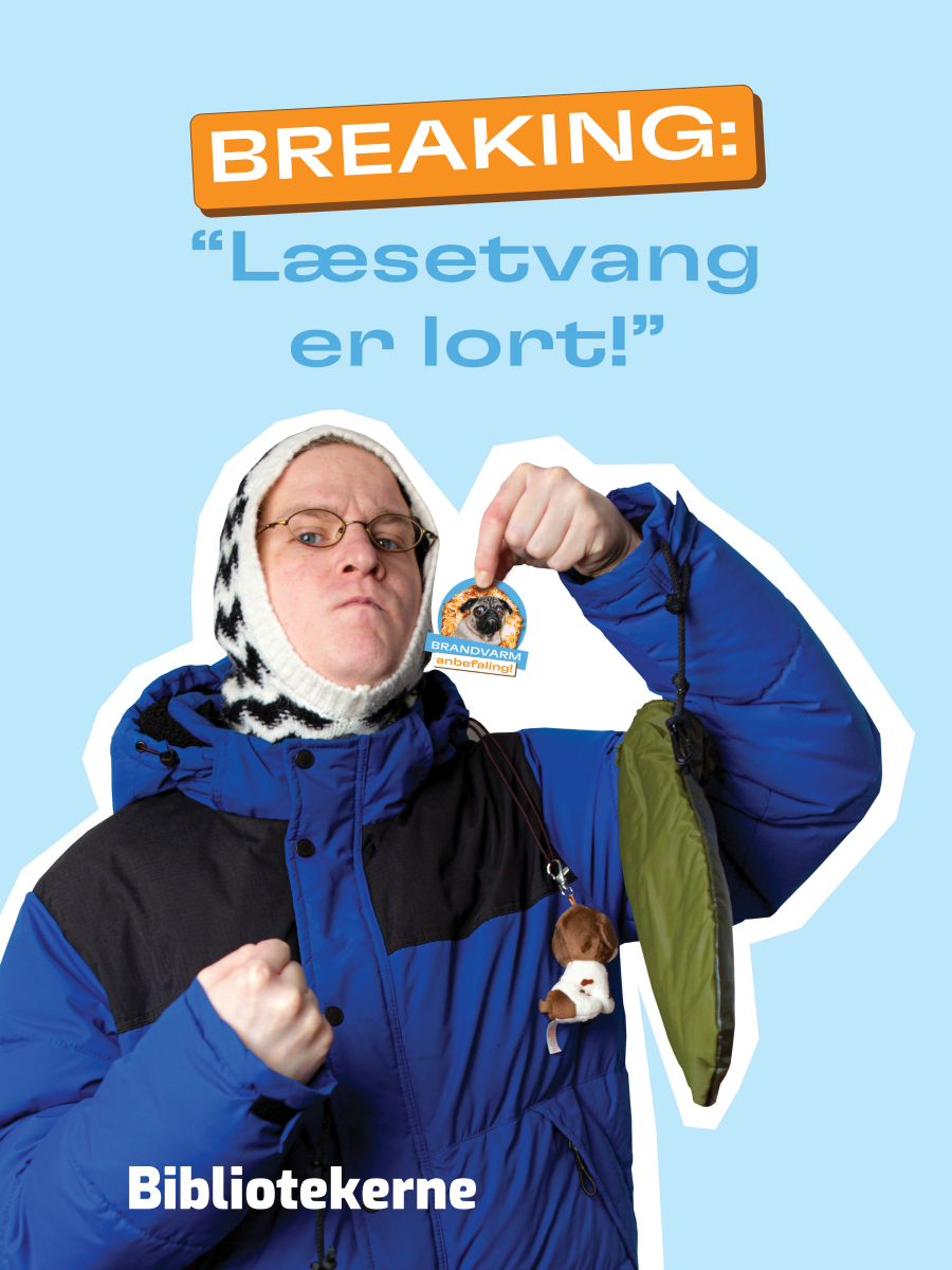 Kampagnebillede "Læsetvang er lort"